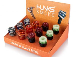 Hunks Smoke Premium Glass Bowl Round