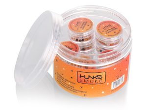 Hunks Smoke Glass Screen Jars