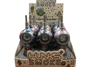 Hunks Smoke Metal Pipes With Nectar Connector