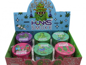 Hunks Smoke Herb Grinder 6CT HOW2