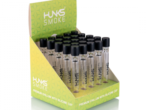 Hunks Smoke Chillum With Silicone Cap