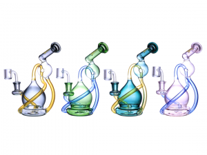 HUNKS SMOKE WATER PIPE WPE-580