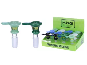 HUNKS SMOKE PREMIUM BOWL 14MM 12CT WP-238
