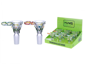 HUNKS SMOKE PREMIUM BOWL 14MM 12CT WP-643