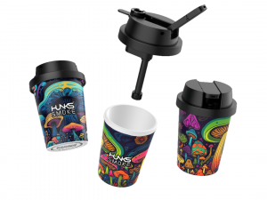 HUNKS SMOKE SMOKY CUP WATER PIPE