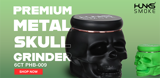 PREMIUM METAL SKULI GRINDER 6CT PHB-009