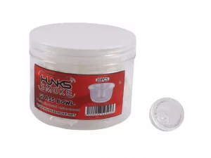 HUNKS SMOKE GLASS PIPE BOWL 9 HOLE 20PC