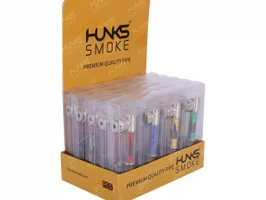 HUNKS SMOKE PREMIUM PIPE SET DISPLAY 20CT GT-064