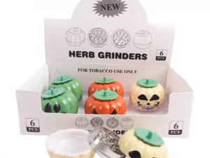 HUNKS SMOKE PUMPKIN GRINDER DISPLAY 6CT