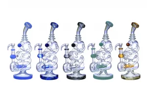 HUNKS SMOKE WATER PIPE WPC-298 12IN