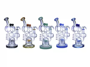 HUNKS SMOKE WATER PIPE WPD-398 11IN