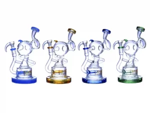 HUNKS SMOKE WATER PIPE WPD-400 9IN