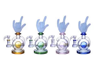 HUNKS SMOKE WATER PIPE WPD-414 10IN