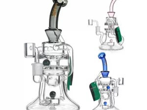 HUNKS SMOKE 10IN WATER PIPE HS-782