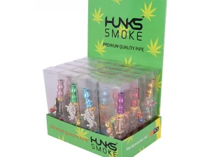 HUNKS SMOKE PREMIUM PIPE SET DISPLAY 20CT GT-052