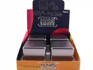 HUNKS SMOKE SQUARE GRINDER GRAY GT-156BB 4CT