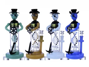 HUNKS SMOKE 12IN WATER PIPE WPC-300