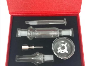 HUNKS SMOKE NECTAR COLLECTOR KIT 19MM (GT-311P)