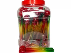 HUNKS SMOKE RASTA 6IN OIL BURNER JAR 60CT