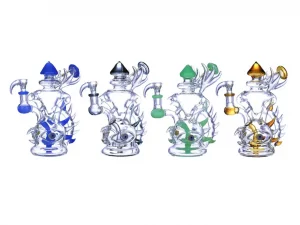 HUNKS SMOKE WATER PIPE WPE-855 8IN