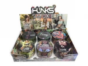 HUNKS SMOKE GRINDER 6CT GIRL1