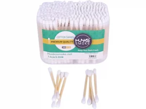 HUNKS SMOKE PREMIUM COTTON SWABS 300CT