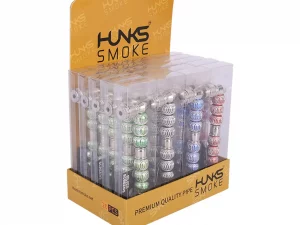 HUNKS SMOKE PREMIUM PIPE SET DISPLAY 20CT GT-070