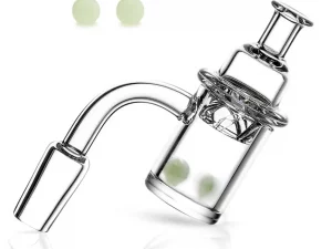 HUNKS SMOKE 14MM BANGER SET WITH CARB CAP