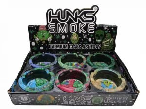HUNKS SMOKE ASHTRAY 6CT MJ