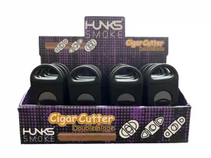 HUNKS SMOKE CIGAR CUTTER 20CT XJD-01