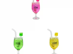 HUNKS SMOKE GLYCERIN CUP PIPE