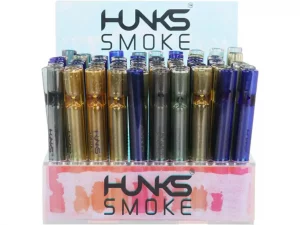 HUNKS SMOKE MIX COLOR CHILLUM GT-076RA 100CT DISPLAY