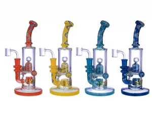 HUNKS SMOKE PREMIUM 10" WATER PIPE CL019