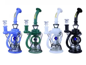 HUNKS SMOKE PREMIUM 10" WATER PIPE WPD-321