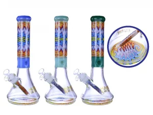 HUNKS SMOKE PREMIUM 13" WATER PIPE CL029