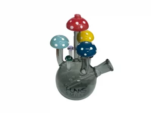 HUNKS SMOKE PREMIUM 7" MUSHROOM WATER PIPE GB123