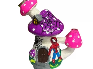 HUNKS SMOKE PREMIUM 7" MUSHROOM WATER PIPE GB149