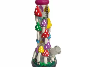 HUNKS SMOKE PREMIUM 9" MUSHROOM WATER PIPE GB110