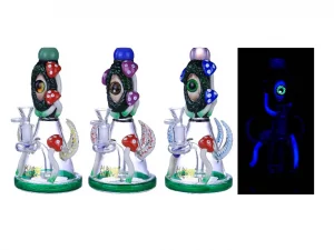 HUNKS SMOKE PREMIUM 9" WATER PIPE CL046