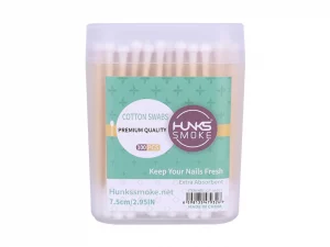 HUNKS SMOKE PREMIUM COTTON SWABS 100CT