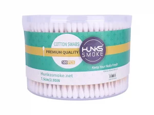 HUNKS SMOKE PREMIUM COTTON SWABS 500CT