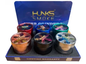 HUNKS SMOKE PREMIUM GRINDER 6CT GT-118BA