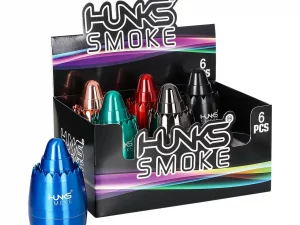 HUNKS SMOKE PREMIUM GRINDER 6CT PHBGZ-008