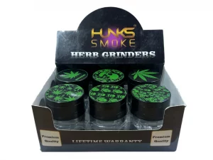 HUNKS SMOKE PREMIUM GRINDER GID 12CT AY-09