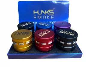 HUNKS SMOKE PREMIUM GRINDERS 6CT CF-L63034 GT-018BB