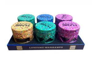 HUNKS SMOKE PREMIUM GRINDERS 6CT GT-092BB