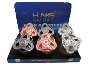 HUNKS SMOKE PREMIUM GRINDERS 6CT GT-236BA LMX-609