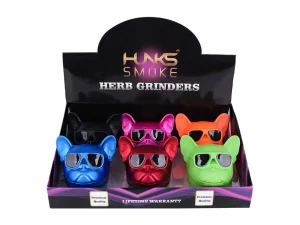 HUNKS SMOKE PREMIUM GRINDERS 6CT GT-282BA