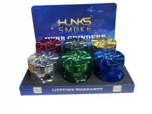 HUNKS SMOKE PREMIUM GRINDERS 6CT GT-445C