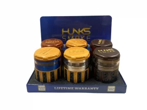 HUNKS SMOKE PREMIUM GRINDERS 6CT LSXM-06 GT-274BA